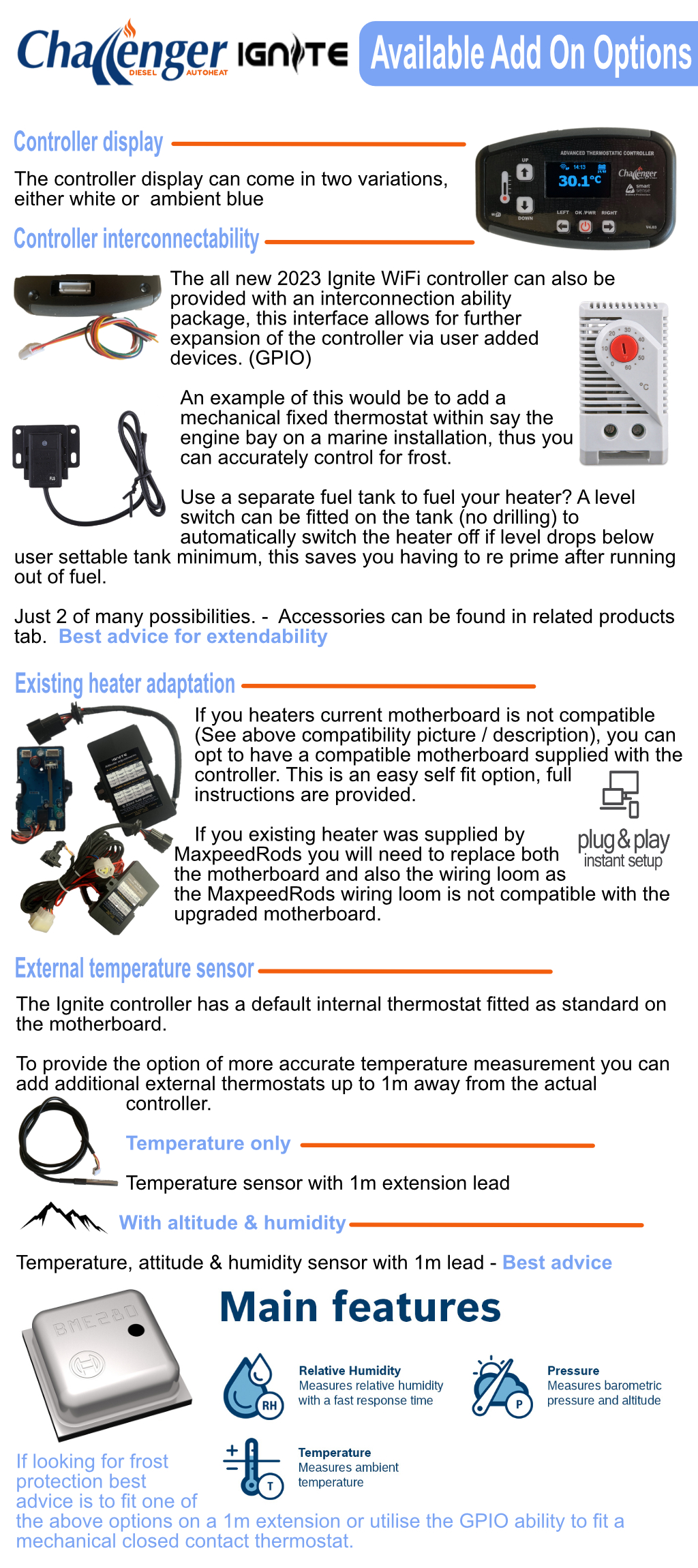 Ignite WiFi - Advanced Diesel Heater Controller